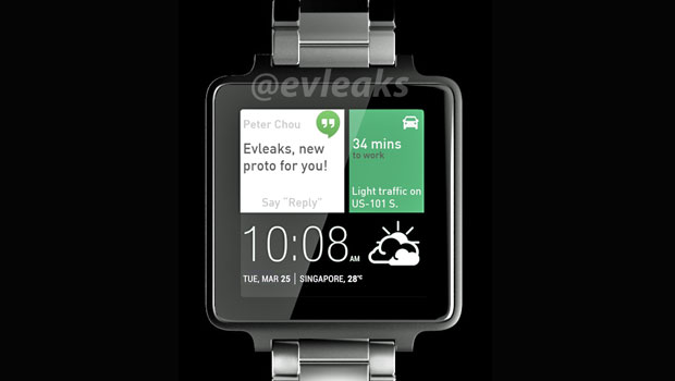 Htc Metallic Strap Smart Watch